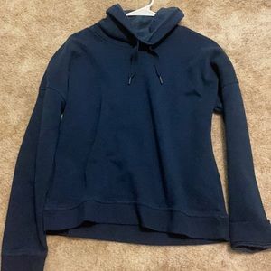 Navy Blue Under Armour Cowl Neck Sweatshirt